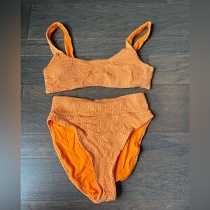 Buddy Love Orange Highwaisted Bikini